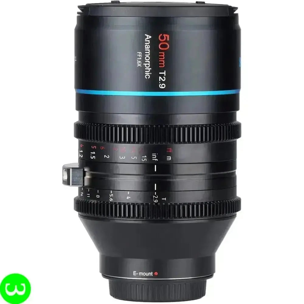 Sirui Venus 50mm T2.9 1.6x Full-Frame Anamorphic Lens Price in Pakistan - W3 Shopping