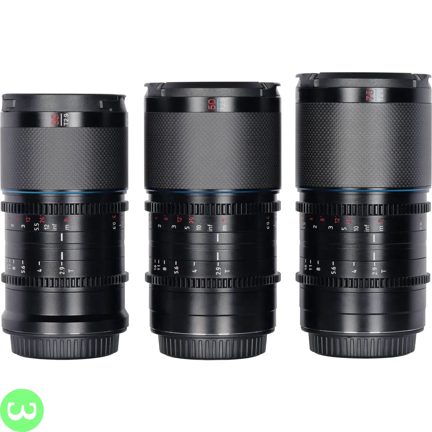 Sirui Saturn 75mm T2.9 1.6x Carbon Fiber Full-Frame Anamorphic Lens Price in Pakistan - W3 Shopping