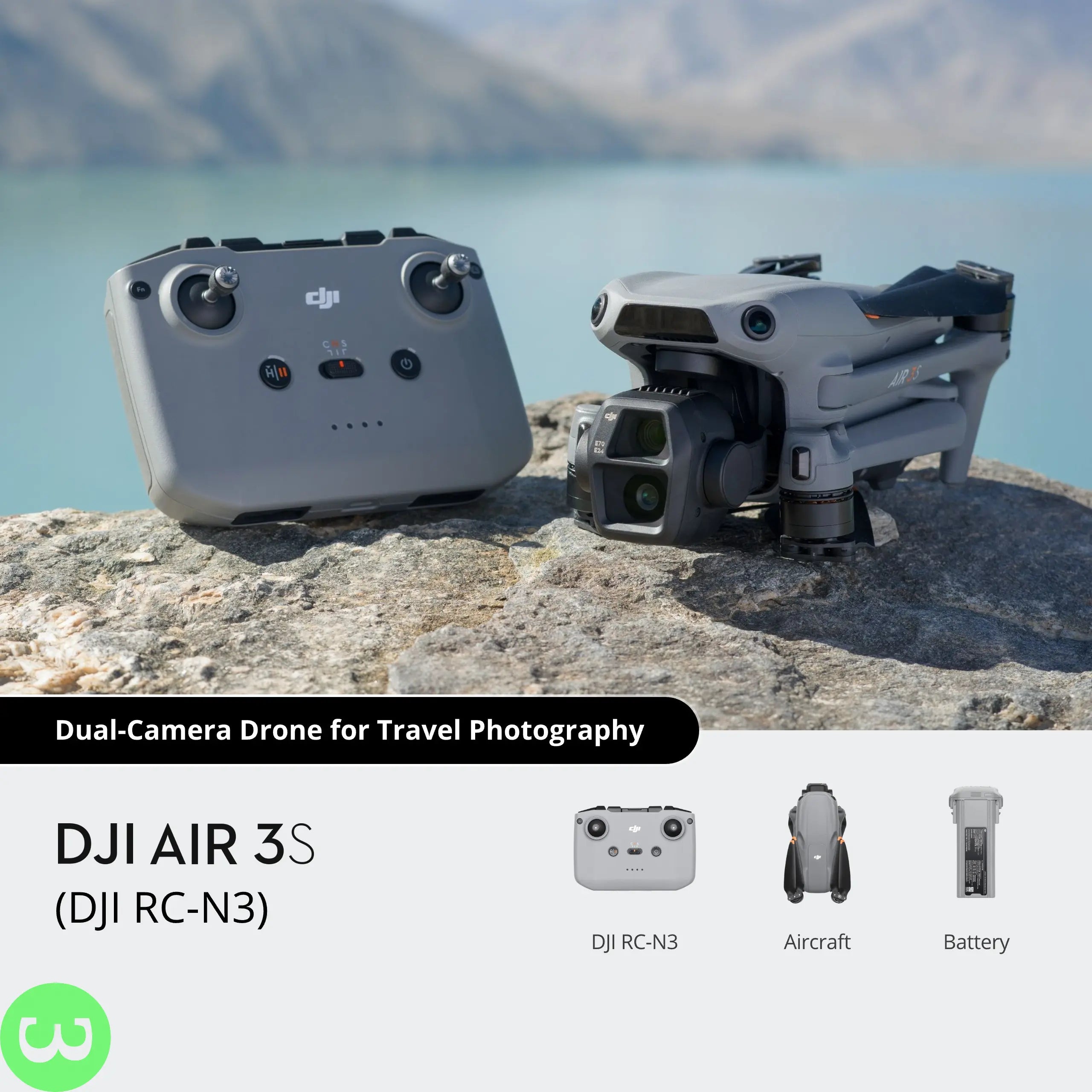 DJI Air 3S Fly More Combo Price in Pakistan - W3 Shopping