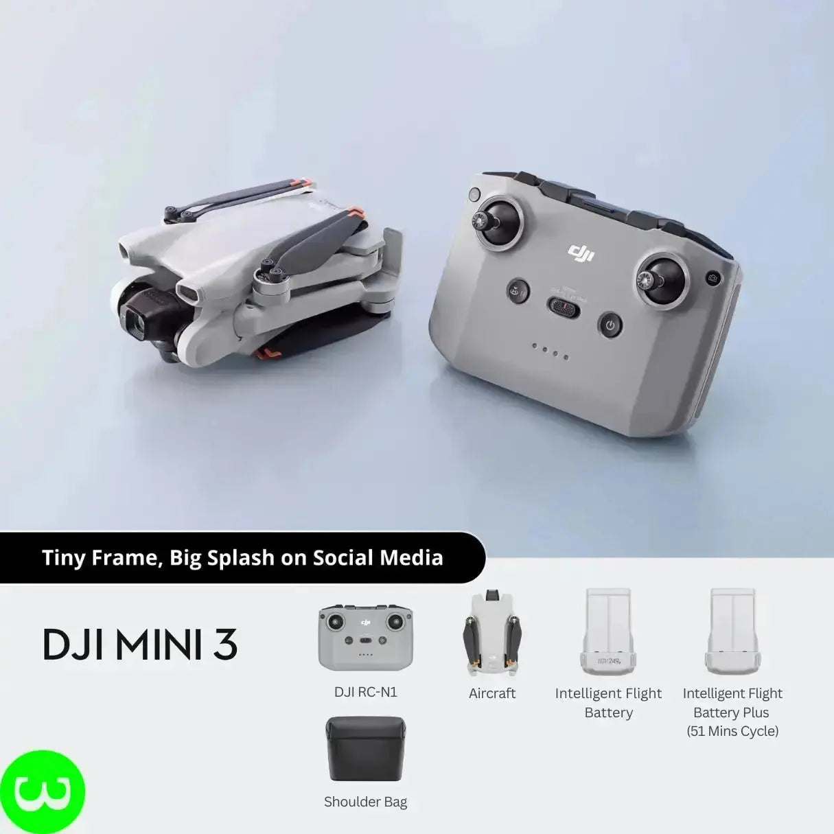 DJI Mini 3 Fly More Combo Price in Pakistan - W3 Shopping