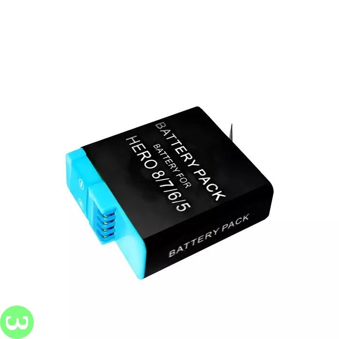 GoPro Rechargeable Li-Ion Battery for HERO 8/7/6/5 Black Price in Pakistan - W3 Shopping