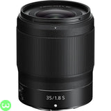 Nikon NIKKOR Z 35mm f1.8 S Lens