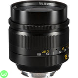 7Artisans 75mm f1.25 Lens Price in Pakistan - W3 Shopping