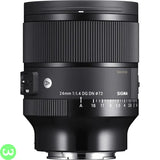 Sigma 24mm f1.4 DG DN Art Lens Price in Pakistan - W3 Shopping
