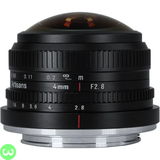7Artisans 4mm f2.8 Circular Fisheye Lens Price in Pakistan - W3 Shopping