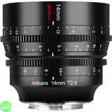 7Artisans 50mm T2.0 Spectrum Prime Cine Lens Price in Pakistan - W3 Shopping