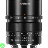 7Artisans 75mm f1.4 Lens Price in Pakistan - W3 Shopping