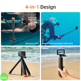 TELESIN Floating Tripod Selfie Stick Price in Pakistan - W3 Shopping