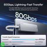 Ulanzi DT580 80Gbps M.2 NVMe SSD Enclosure Price in Pakistan - W3 Shopping