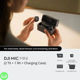 DJI Mic Wireless Microphone Kit Price in Pakistan - W3 Shopping