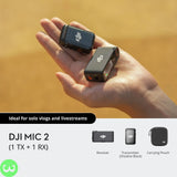 DJI Mic Wireless Microphone Kit Price in Pakistan - W3 Shopping
