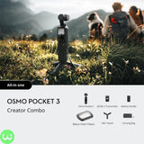 DJI Osmo Pocket 3 Creator Combo Price in Pakistan - W3 Shopping