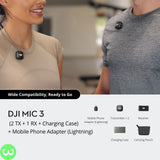 DJI MIC 3 Wireless Microphone Kit Price in Pakistan - W3 Shopping