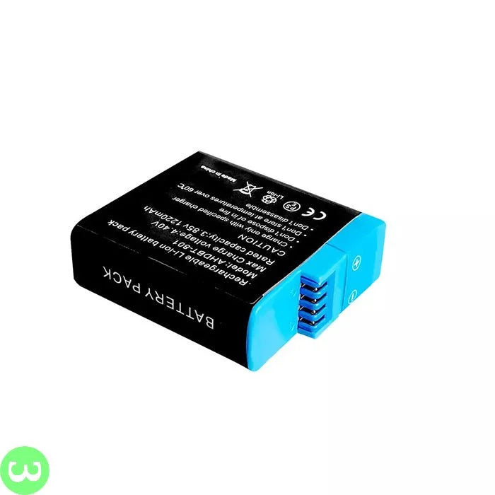 GoPro Rechargeable Li-Ion Battery for HERO 8/7/6/5 Black w3shopping