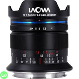 Laowa 14mm f4 FF RL Lens W3 Shopping