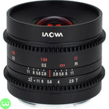 Laowa 9mm T2.9 Zero D Cine Lens W3 Shopping