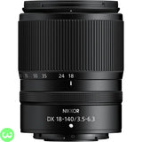 Nikon NIKKOR Z DX 18-140mm f3.5-6.3 VR Lens Price in Pakistan - W3 Shopping