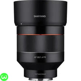 Samyang 85mm F1.4 II AF Lens Price in Pakistan - W3 Shopping