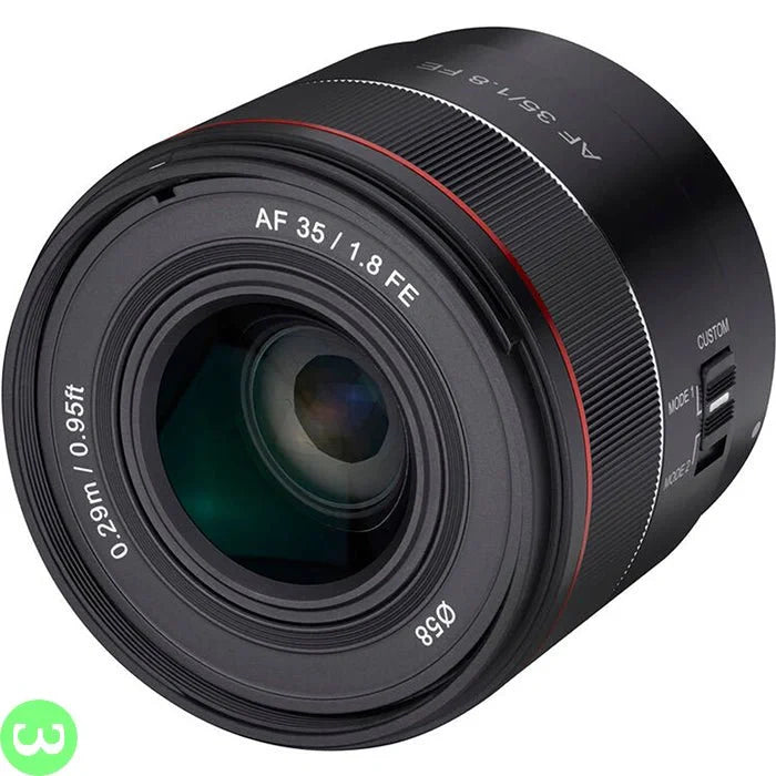 Samyang AF 35mm f1.8 FE Lens for Sony E Mount w3shopping
