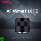 Samyang 45mm f1.8 AF Lens Price in Pakistan - W3 Shopping