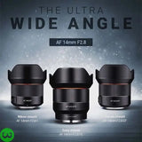 Samyang 14mm f2.8 AF Lens Price in Pakistan - W3 Shopping