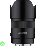 Samyang 75mm f1.8 AF Lens Price in Pakistan - W3 Shopping
