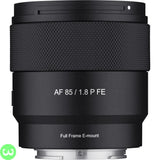 Samyang AF 85mm f1.8 P FE Lens Price in Pakistan - W3 Shopping