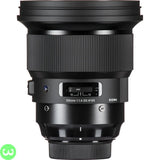 Sigma 105mm f1.4 DG HSM Art Lens Price in Pakistan - W3 Shopping