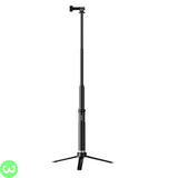 TELESIN 0.9m Extendable Aluminum Alloy Selfie Stick with Tripod and Phone Clip Price in Pakistan - W3 Shopping
