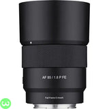 Samyang AF 85mm f1.8 P FE Lens Price in Pakistan - W3 Shopping
