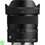Sigma 15mm f1.4 DC Contemporary Lens