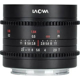 Laowa 9mm T2.9 Zero D Cine Lens W3 Shopping